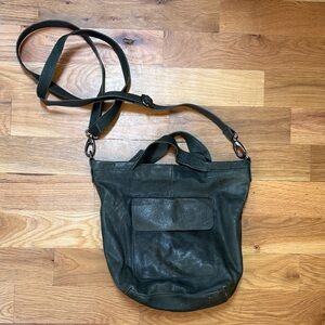Latico olive green crossbody bag